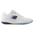 thumbnail image 4 of New Balance Men's FuelCell 996 V5 Hard Court Tennis Shoe, White/Navy/Hi-Lite, 10.5, 4 of 5