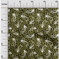 thumbnail image 2 of oneOoneCottonPoplinOliveGreenFabricAsianJapaneseKoiFishFabricForSewingPrintedCraftFabricByTheYard56InchWide, 2 of 4