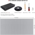 thumbnail image 2 of shiyou-DIY Custom Windows Screen and Screen Door Replacement, 48"x118" Durable Fiberglass Screen Mesh, Sliding Screen Door Repair for Patio and Windows (Single Pack with Tool Kit), 2 of 4