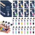 thumbnail image 1 of Juego de 24 bolígrafos multicolores 4 en 1 Sayglossy Space Astronaut, 1 of 6