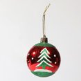 thumbnail image 5 of Baywell 6 Pcs Christmas Balls 6cm Shatterproof Assorted Painting Hang Balls Christmas Ball Ornaments Decorative Hanging Christmas Ornaments Baubles Set for Xmas Tree, 5 of 5