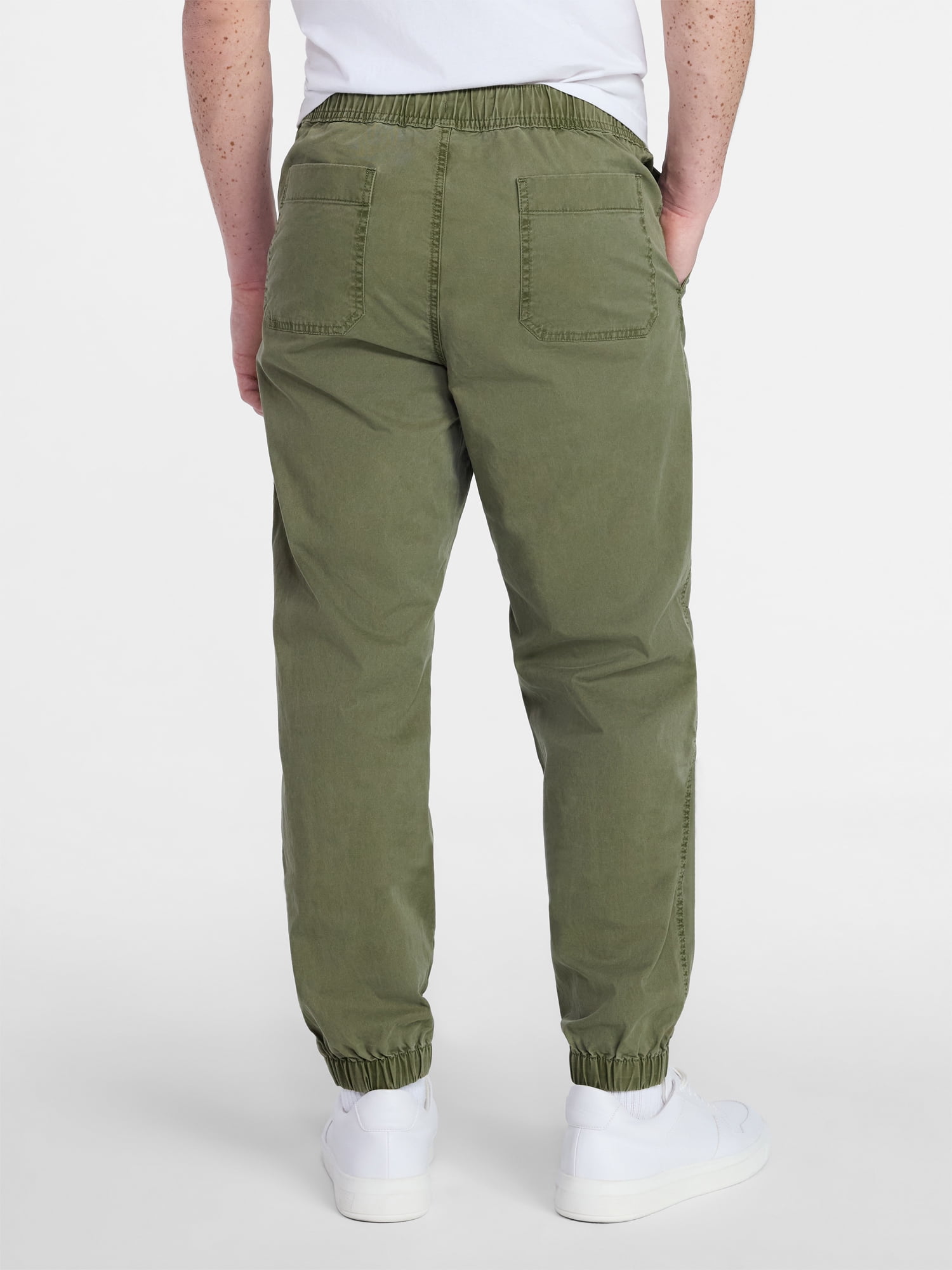 No Boundaries Twill Jogger Pants, Men's XS-5XL