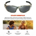 thumbnail image 2 of Sport Wrap Around Polarized Sunglasses for Men Women Running Driving Fishing UV400 Sun Glasses, 2 of 7