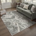 thumbnail image 4 of BERTHMEER 3'x5' Washable Area Rugs for Kitchen Bathroom Living Room Entryway Laundry Indoor Abstract Modern Non-slip Doormat Throw Rugs,Green, 4 of 6