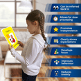 thumbnail image 3 of Behaviour Warning Board – Behaviour Management Visual Symbol Board Compatible with PECS Symbols and Boardmaker PCS Software (for ADHD, ASD, Autism, Kids, Children, Toddlers), 3 of 6