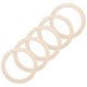 thumbnail image 4 of 5pcs Wood Circle Wreath Frames Smooth Rounded Edges Solid Structure For DIY Floral Garland Crafts Christmas Holiday Decorations, 4 of 5