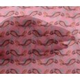 thumbnail image 4 of oneOone Viscose Chiffon Fabric Fish Block Decor Fabric Printed BTY 42 Inch Wide, 4 of 4