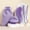 purple, variant on Wheat Straw Rabbit Shampoo Brush TT Hair Comb V-shaped Hair Comb Massage Shampoo Brush Set 3Pcs