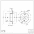 thumbnail image 2 of Rear Dynamic Friction Company Disc Brake Rotor 600-67088 (1), 2 of 2