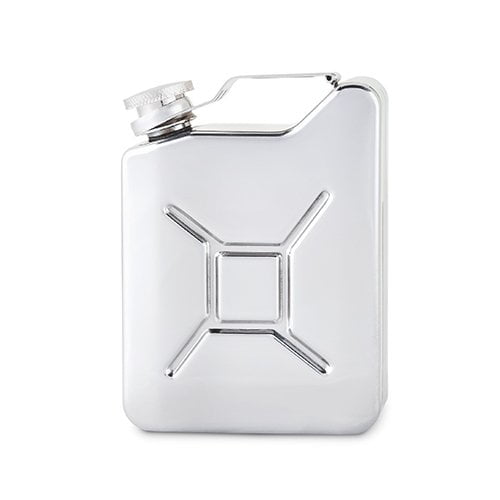 Flasks, Stainless Steel Gas Can Insulated Novelty Unique Alcohol Flask