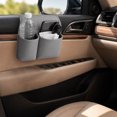 thumbnail image 3 of Large Cup Holder for Car Window Door, Clip On Bottle Holder with Scratch Resistant Leather, Universal Fit Storage Organizer Accessories for Back Seat, Water Cup, Big Drinks, Beverages, 3 of 5