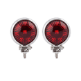 thumbnail image 2 of 2X Moto LED Arrière Feu Stop Frein Feu Arrière LED pour Chopper Cafe Chrome, 2 of 7