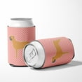 thumbnail image 5 of Caroline's Treasures BB3671CC Bullmastiff Checkerboard Pink Can or Bottle Hugger, Can Hugger, multicolor, 5 of 5