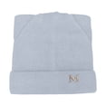thumbnail image 4 of Fgnfyis Winter Knit Hat with Cat Ear Design Soft Blend Thermal for Cold Weather Outdoor Activities Warm Lined Womens Hats Grey, 4 of 4