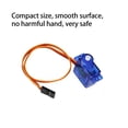 thumbnail image 2 of Methold 9g Micro Servo Pequeño Mini Servos Tipo de interfaz resistente Kit de motor compatible Helicóptero Coche Barco Modelo de ala fija Electrónica miscelánea 360°, 2 of 6