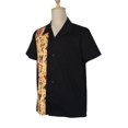 thumbnail image 2 of Men's Short Sleeve Contrast Pattern Printed Personalized Shirts, 2 of 6