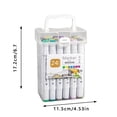 thumbnail image 3 of Alcohol Marker Set 12 Colors Dual-Tip Art Pens for Coloring Drawing DIY Projects A, 3 of 7