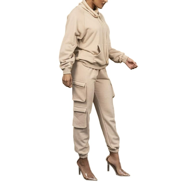 Wangscanis Women Sweatpants High Elastic Waist Drawstring Loose Jogger Pants