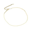thumbnail image 1 of Collar de cadena de moda para mujeres y niñas, con cadena de extensión, joyería de 925, gargantilla para oficina, hogar, , Color dorado Sunnimix Cadena de collar, 1 of 8