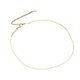 thumbnail image 1 of Collar de cadena de moda para mujeres y niñas, con cadena de extensión, joyería de 925, gargantilla para oficina, hogar, , Color dorado Sunnimix Cadena de collar, 1 of 8