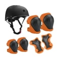 thumbnail image 1 of Juego de casco y almohadillas Sonducket para niños Ciclismo naranja negro, 1 of 6