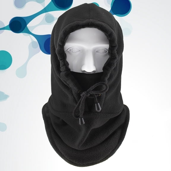 HEALEEP Windproof Hat for Outdoor Sports Made from Polyester Comfortable and Black One Size Fits All