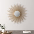 thumbnail image 4 of Fiore Sunburst Mirror Gold Small, 4 of 9