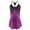 Purple, variant on Lingerie for Women Translucent Nightdress for Women with Lace Detailing Sleek Backless Sleepwear Purple L