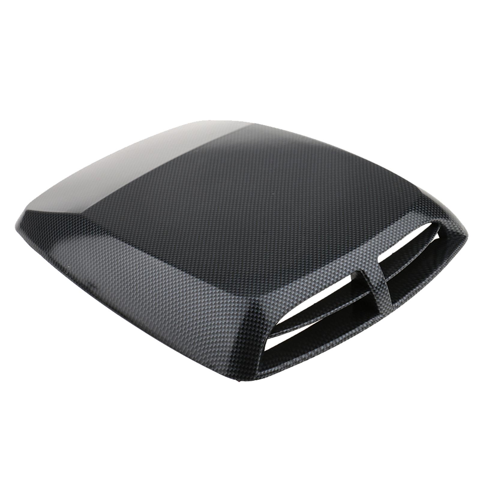 Nishiyuenyi Universal Decorative Hood Scoop Smoke Air Flow Intake Vent Cover Auto Car Truck