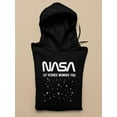 thumbnail image 3 of NASA Let Space Wonder You With Stars Hoodie Women -NASA Designs, Female Medium, 3 of 4