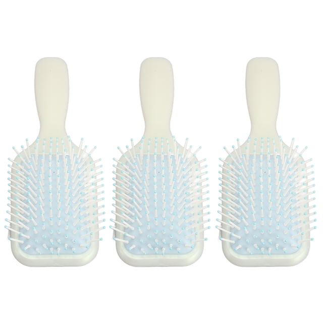 Cepillo para el Cabello de Paleta, Maldito Cepillo de Paleta 3pcs Dientes de Peine de Silicona Portátil para Mujeres para el HOGAR