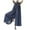 Navy, variant on lulshou Jumpsuits for Women, Women Casual Solid Cotton Linen Romper Long Playsuit Zipper Short Sleeve Jumpsuit Women's Jumpsuits, Rompers & Overalls, Navy L