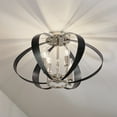 thumbnail image 4 of 52588PN Kichler Lighting Cecil - 4 Light Flush Mount-10.5 Inches Tall and 17.75 Inches Wide-Polished Nickel Finish, 4 of 7