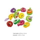thumbnail image 3 of 1 Juego de bloques de frutas, juguete para enhebrar, cuentas con cordones, juguete para niños pequeños, juguete divertido con cordones de frutas, 3 of 5