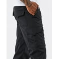 thumbnail image 5 of Men's Hiking Cargo Pants Work Climbing Camping Snow Ski Trousers with 6 Pockets, 5 of 7