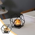 thumbnail image 2 of Sentmoon Candle Holders Iron Vintage European Candle Holders Holiday Ornament Geometric Home Table Candle Holders Ornament Candle Candle Holders Home Decor, 2 of 7