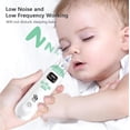 thumbnail image 3 of Nasal Aspirator for Baby, Electric Nose Suction for Toddler, with 3 Silicone Tips, Pause, Music and Light Soothing Function for Infant and Toddlers with 2 Silicone Tips and Music, 3 of 8