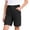 Black, variant on Girls Boys Uniform Shorts Classic Pull On Elastic Back Shorts with Pockets Black Shorts for Boys Boys Back To School Clothes Little Boys Shorts Size 11-12 Years