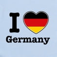 thumbnail image 2 of CafePress - I Love Germany Infant Bodysuit - Baby Light Bodysuit, Size Newborn - 24 Months, 2 of 4