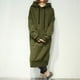 thumbnail image 2 of Las nuevas mujeres sueltan el vestido largo con capucha de la sudadera Los bolsillos sólidos la Irfora Vestido, 2 of 7