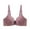 Pink, variant on Fatuov Push Up Wire Bras for Women Solid Color Breathable Everyday Bra for Travel, Supportive Full Coverage Lightly Lined Bra 42D, Gray