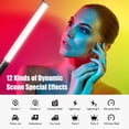 thumbnail image 7 of Photography Lamp,Kinds Scene Special Portable Fill Wand Fill Wand Stick Colors Modes 12 L-ed 6 Colors Modes 2500k-9900k Adjustable Cri Temperature 2500k-9900k Adjustable Cri 95 6 Led Eryue, 7 of 7