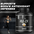 thumbnail image 5 of FX Supps ISO-FX Isolate Whey Protein Powder, 25g Protein, Vanilla Bean, 5.0 lbs, 5 of 6