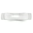 thumbnail image 2 of 10K White Gold 5mm Light Weight Comfort Fit Band Ring Size 14, 2 of 7