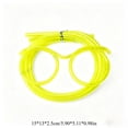 thumbnail image 4 of Yhmxh Gafas con pajita divertidas y originales, gafas con pajita flexible, gafas de plástico reutilizables con pajita, pajitas coloridas de longitud ajustable para fiestas de cumpleaños, celebracio, 4 of 6