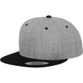 thumbnail image 1 of Yupoong Mens The Classic Premium Snapback 2-Tone Cap, 1 of 2