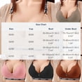 thumbnail image 3 of EaskTriop Wireless Bra for Women Seamless Push Up Bra Comfortable Full Coverage Bralettes Soft Everyday T-Shirt Bra with Support, 3 of 6