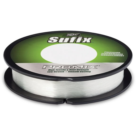 Sufix ProMix Monofilament Fishing Line 17 lb Clear