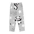 thumbnail image 4 of Haiem Pandas Women's Pajama Pants Ultra Lightweight Pjs Bottoms Sleepwear Bottom Pants With Pocket Drawstring-Small, 4 of 9