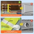 thumbnail image 4 of Red de voleibol Olybeaka Professional anti-UV con cable de acero, 4 of 7